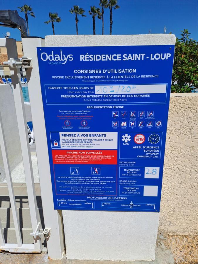 Studio Climatise Box 5 G Residence Odalys Saint Loup, Piscine ,Parking Prive Et Superette 25 แอกด์ ภายนอก รูปภาพ